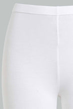 Load image into Gallery viewer, Redtag-Black/White-2Pcs-Pack-Cycling-Leggings-Leggings-Senior-Girls-9 to 14 Years
