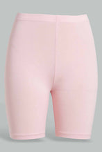 Load image into Gallery viewer, Redtag-Black/Pink-2Pcs-Pack-Cycling-Leggings-Leggings-Senior-Girls-9 to 14 Years