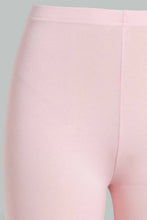 Load image into Gallery viewer, Redtag-Black/Pink-2Pcs-Pack-Cycling-Leggings-Leggings-Senior-Girls-9 to 14 Years