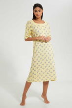 تنزيل الصورة على معرض الصور، Redtag-Assorted-Floral-Printed-Nightgown-Nightgowns-Women's-