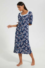 تنزيل الصورة على معرض الصور، Redtag-Assorted-Allover-Printed-Nightgown-Nightgowns-Women's-