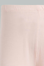 تنزيل الصورة على معرض الصور، Redtag-Pink-Short-Sleeve-Floral-Print-Casual-Set-Sets-Infant-Girls-3 to 24 Months
