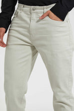 Load image into Gallery viewer, Redtag-White-5-Pocket-Slim-Fit-Jean-Jeans-Regular-Fit-Men's-