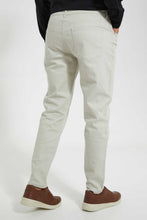 Load image into Gallery viewer, Redtag-White-5-Pocket-Slim-Fit-Jean-Jeans-Regular-Fit-Men's-