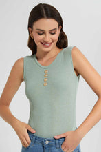 Load image into Gallery viewer, Redtag-Sleeveless-Body-Suit-Category:Tops,-Colour:Cream,-Filter:Women's-Clothing,-New-In,-New-In-Women,-Non-Sale,-RMD-add,-S22C,-Section:Women,-Women-Tops-Women's-