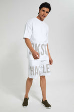 Load image into Gallery viewer, Redtag-White-Loungewear-SweaT-Shirt-Loungewear--