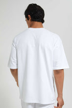 Load image into Gallery viewer, Redtag-White-Loungewear-SweaT-Shirt-Loungewear--