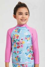 تنزيل الصورة على معرض الصور، Redtag-Assorted-Printed-Swimsuit-Swimsuits-Girls-2 to 8 Years