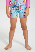 تنزيل الصورة على معرض الصور، Redtag-Assorted-Printed-Swimsuit-Swimsuits-Girls-2 to 8 Years