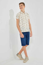 تنزيل الصورة على معرض الصور، Redtag-Blue-Knit-Denim-Short-BSR-Shorts,-Category:Shorts,-Colour:Blue,-Filter:Senior-Boys-(9-to-14-Yrs),-New-In,-New-In-BSR-APL,-Non-Sale,-RMD-add,-S22C,-Section:Kidswear--