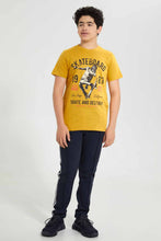 Load image into Gallery viewer, Redtag-Navy-Side-Tape-Trouser-Pants-Jogger-Fit-Senior-Boys-9 to 14 Years