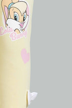 Load image into Gallery viewer, Redtag-Yellow-Lola-Print-Legging-Leggings-Infant-Girls-3 to 24 Months