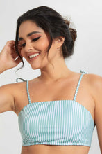 تنزيل الصورة على معرض الصور، Redtag-Ivory-Striped-Bikini-Top-Swimwear-Women's-