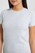Load image into Gallery viewer, Redtag-Ivory--Crew-Neck-T-Shirt-Graphic-T-Shirts-Women's-