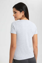 Load image into Gallery viewer, Redtag-Ivory--Crew-Neck-T-Shirt-Graphic-T-Shirts-Women's-