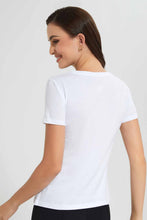 Load image into Gallery viewer, Redtag-Lemon-Always-Love-Embellished-T-Shirt-Category:T-Shirts,-Colour:Lemon,-Filter:Women's-Clothing,-New-In,-New-In-Women,-Non-Sale,-S22D,-Section:Women,-TBL,-Women-T-Shirts-Women's-