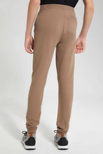 Load image into Gallery viewer, Redtag-Brown-Table-Active-Pants-BSR-Joggers,-Category:Joggers,-Colour:Brown,-Filter:Senior-Boys-(9-to-14-Yrs),-New-In,-New-In-BSR,-Non-Sale,-S22D,-Section:Kidswear,-TBL--