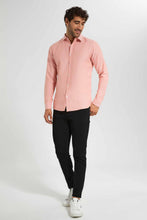 Load image into Gallery viewer, Redtag-Orange-Regular-Collar-Oxford-Shirt-Category:Shirts,-Colour:Orange,-Filter:Men's-Clothing,-Men-Shirts,-New-In,-New-In-Men,-Non-Sale,-S22D,-Section:Men,-TBL-Men's-