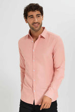 Load image into Gallery viewer, Redtag-Orange-Regular-Collar-Oxford-Shirt-Category:Shirts,-Colour:Orange,-Filter:Men's-Clothing,-Men-Shirts,-New-In,-New-In-Men,-Non-Sale,-S22D,-Section:Men,-TBL-Men's-