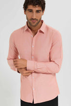 Load image into Gallery viewer, Redtag-Orange-Regular-Collar-Oxford-Shirt-Category:Shirts,-Colour:Orange,-Filter:Men's-Clothing,-Men-Shirts,-New-In,-New-In-Men,-Non-Sale,-S22D,-Section:Men,-TBL-Men's-