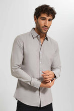 Load image into Gallery viewer, Redtag-Beige-Regular-Collar-Oxford-Shirt-Category:Shirts,-Colour:Beige,-Filter:Men's-Clothing,-Men-Shirts,-New-In,-New-In-Men,-Non-Sale,-S22D,-Section:Men,-TBL-Men's-