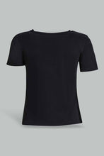 Load image into Gallery viewer, Redtag-Black-Queen-Grimhilde-Printed-T-Shirt-Graphic-T-Shirts-Women's-