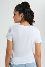 Load image into Gallery viewer, Redtag-White-Looney-Tunes-Printed-T-Shirt-Graphic-T-Shirts-Women's-