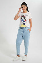 Load image into Gallery viewer, Redtag-Blush-Snow-White-Printed-T-Shirt-Graphic-T-Shirts-Women's-