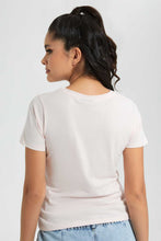 Load image into Gallery viewer, Redtag-Blush-Snow-White-Printed-T-Shirt-Graphic-T-Shirts-Women's-