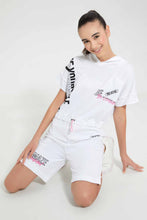 تنزيل الصورة على معرض الصور، Redtag-White-Active-Jogging-Suit-(Short)-Jog-Sets--