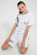 تنزيل الصورة على معرض الصور، Redtag-White-Active-Jogging-Suit-(Short)-Jog-Sets--
