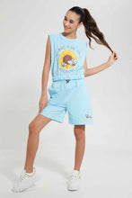Load image into Gallery viewer, Redtag-Mint-Embroidered-Short-Sets-Jog-Sets--