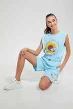 Load image into Gallery viewer, Redtag-Mint-Embroidered-Short-Sets-Jog-Sets--
