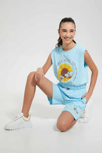 Load image into Gallery viewer, Redtag-Mint-Embroidered-Short-Sets-Jog-Sets--