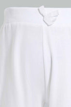 تنزيل الصورة على معرض الصور، Redtag-Assorted-Dark-Pink-&-White-Solid-2Pcs-Pack-Active-Pant-Joggers-Infant-Girls-3 to 24 Months