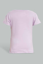 تنزيل الصورة على معرض الصور، Redtag-Lilac-One-In-A-Sweat-Dream-Pyjama-Set-Pyjama-Sets-Infant-Girls-3 to 24 Months