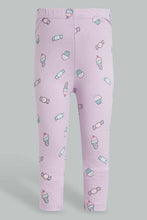 تنزيل الصورة على معرض الصور، Redtag-Lilac-One-In-A-Sweat-Dream-Pyjama-Set-Pyjama-Sets-Infant-Girls-3 to 24 Months