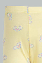 تنزيل الصورة على معرض الصور، Redtag-Mint-And-Yellow-Wonderfull-Pyjama-Set-Pyjama-Sets-Infant-Girls-3 to 24 Months