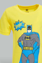 تنزيل الصورة على معرض الصور، Redtag-Mustard-Batman-Ss-Tshirt-Graphic-T-Shirts-Infant-Boys-3 to 24 Months