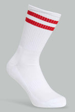 تنزيل الصورة على معرض الصور، Redtag-Assorted-Men-Crew-Leg-Socks-With-Rib-On-Leg-Sports-1/2-Terry-Sports-Socks-Men's-