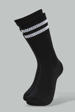 تنزيل الصورة على معرض الصور، Redtag-Assorted-Men-Crew-Leg-Socks-With-Rib-On-Leg-Sports-1/2-Terry-Sports-Socks-Men's-