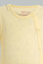 Load image into Gallery viewer, Redtag-Yellow-And-Pink-Balloons-2-Piece-Pack-Sleep-Suit-Sleepsuits-Baby-0 to 12 Months