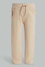 Load image into Gallery viewer, Redtag-Beige-Color-Knit-Denim-Pant-Knit-Denim-Infant-Boys-3 to 24 Months