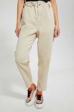 Load image into Gallery viewer, Redtag-Brown-Baggy-Fit-Trouser-Jeans-Baggy-Fit-Women's-