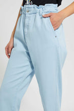 Load image into Gallery viewer, Redtag-Blue-Baggy-Fit-Trouser-Jeans-Baggy-Fit-Women's-