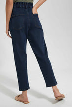 Load image into Gallery viewer, Redtag-Darkwash-Baggy-Fit-Jean-Category:Jeans,-Colour:Darkwash,-Filter:Women's-Clothing,-New-In,-New-In-Women-APL,-Non-Sale,-S22C,-Section:Women,-TBL,-Women-Jeans-Women's-