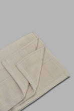Load image into Gallery viewer, Redtag-Beige-Textured-Cotton-Hand-Towel-Category:Towels,-Colour:Beige,-Filter:Home-Bathroom,-HMW-BAC-Towels,-New-In,-New-In-HMW-BAC,-Non-Sale,-Section:Homewares,-W22O-Home-Bathroom-