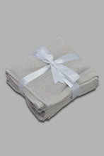 تنزيل الصورة على معرض الصور، Redtag-Light-Grey-Textured-Cotton-Face-Towel-Set-(4-Piece)-Category:Towels,-Colour:Grey,-Filter:Home-Bathroom,-HMW-BAC-Towels,-New-In,-New-In-HMW-BAC,-Non-Sale,-Section:Homewares,-W22O-Home-Bathroom-