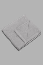 تنزيل الصورة على معرض الصور، Redtag-Light-Grey-Textured-Cotton-Face-Towel-Set-(4-Piece)-Category:Towels,-Colour:Grey,-Filter:Home-Bathroom,-HMW-BAC-Towels,-New-In,-New-In-HMW-BAC,-Non-Sale,-Section:Homewares,-W22O-Home-Bathroom-