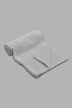 تنزيل الصورة على معرض الصور، Redtag-Light-Grey-Textured-Cotton-Hand-Towel-Category:Towels,-Colour:Grey,-Filter:Home-Bathroom,-HMW-BAC-Towels,-New-In,-New-In-HMW-BAC,-Non-Sale,-Section:Homewares,-W22O-Home-Bathroom-